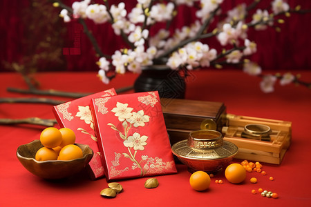 春节节日摆件图片