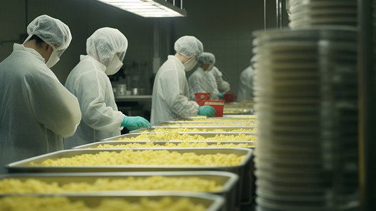 食品生产设备食品加工厂设计图片