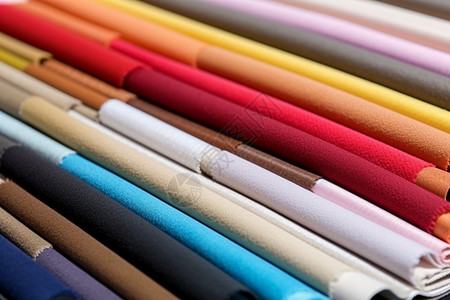 不同织物的颜色样品高清图片