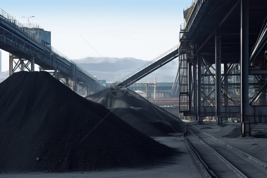 煤炭工厂图片