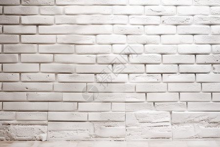 毛坯白色砖墙背景图片