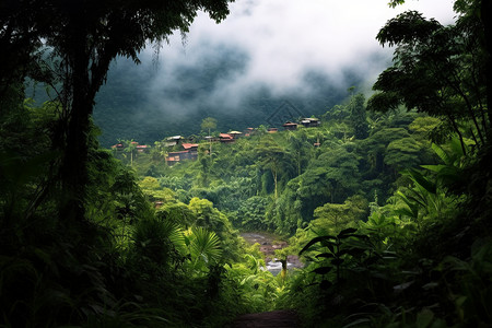 户外森林植物热带雨林图片