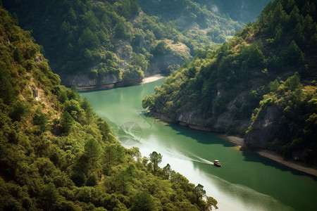 长江三峡背景图片