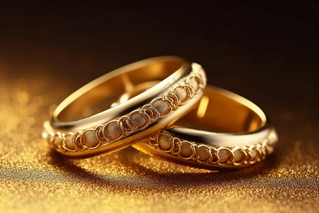 结婚黄金黄金珠宝手镯背景