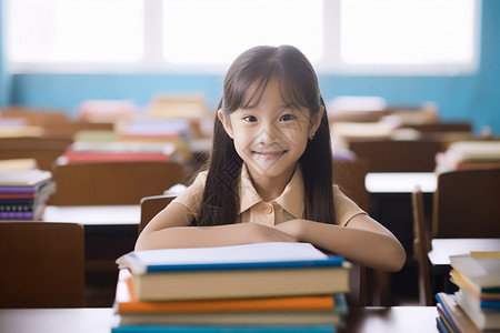 可爱的小学生图片