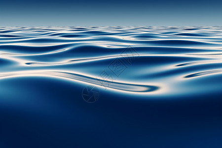 波浪水纹海面的水纹背景