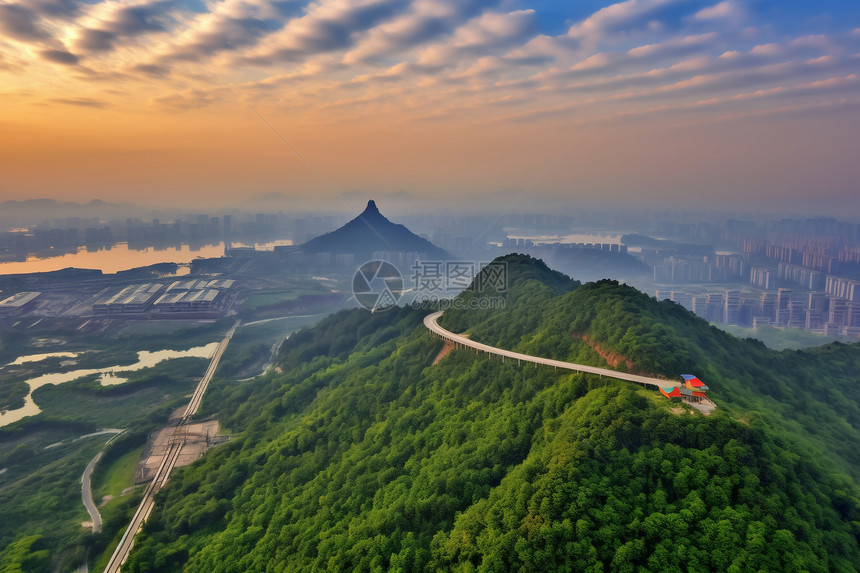 空中的风景图片