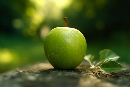 酸甜的苹果背景图片