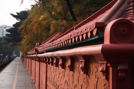 网红墙玉山路背景