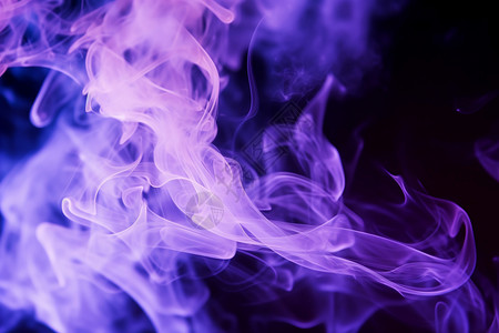 紫色烟雾漫射背景图片
