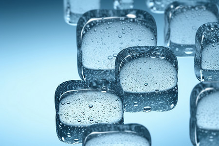 冰块排列元素方形冰块素材设计图片