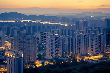 城市建筑风景图片