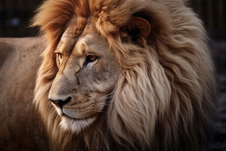雄性狮子图片