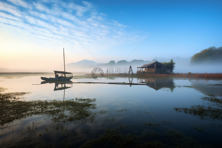 湿地自然景观图片