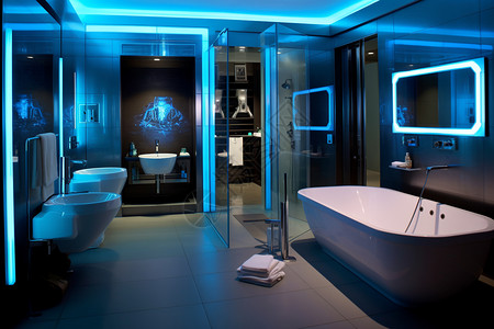 科技浴室创新概念图片