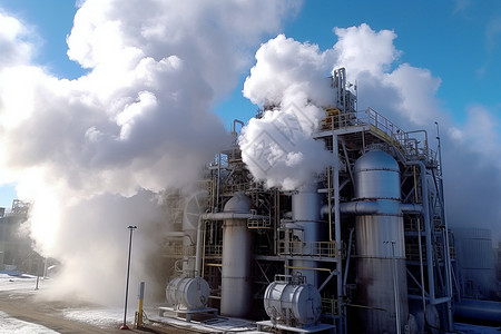 锅炉工厂工业化机械蒸汽设计图片