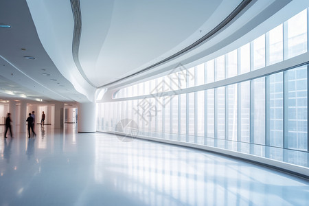 公司玻璃现代空间建筑背景