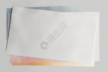 水彩纸背景白色质感白纸设计图片