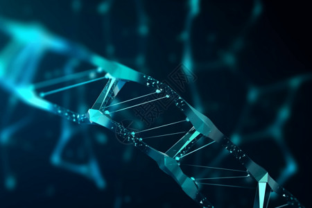 科技感医疗DNA背景图片