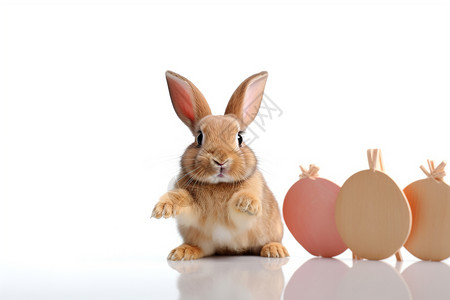 萌宠宠物托管机构宣传单毛茸茸的兔子设计图片