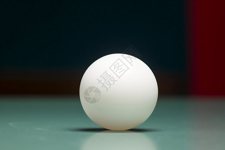 球体运动白色乒乓球背景