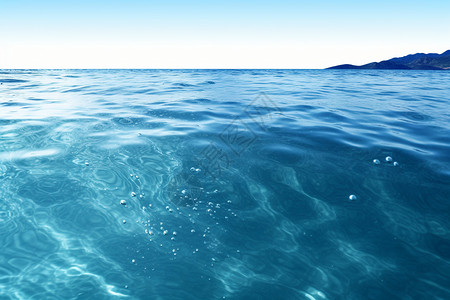 波动的海水背景图片
