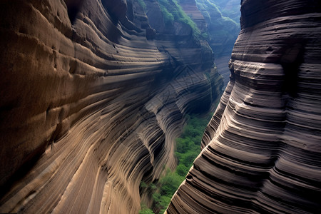 峡谷背景图片