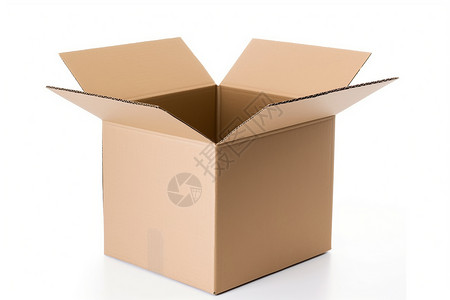 装杂粮的盒子装货物的纸箱背景