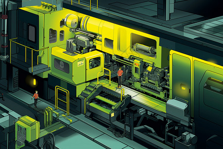 机器的工业模具图片