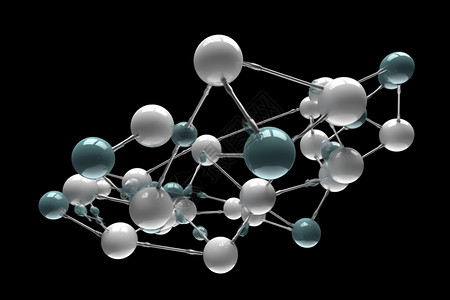 医疗几何分子图片