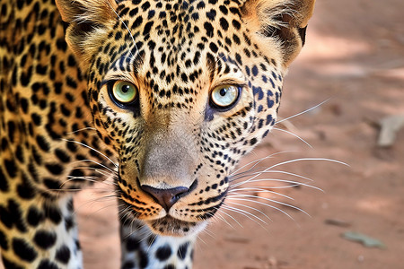 大型猫科动物豹子高清图片