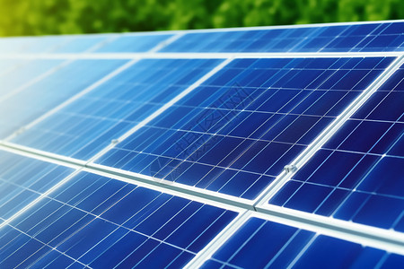新能源太阳能电池板背景图片