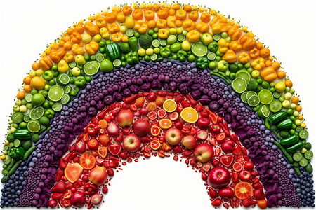 健康营养的水果蔬菜图片