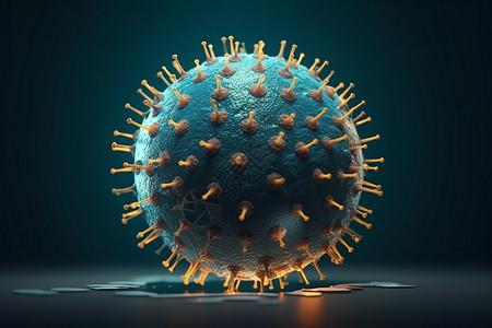 抽象的病毒细胞背景图片