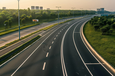 建设的高速公路背景图片