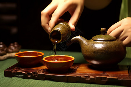 中式传统茶文化图片