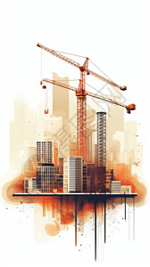 城镇化建设背景图片