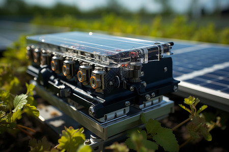 太阳能光伏系统控制器高清图片