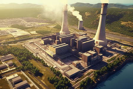 能源工业工厂高清图片