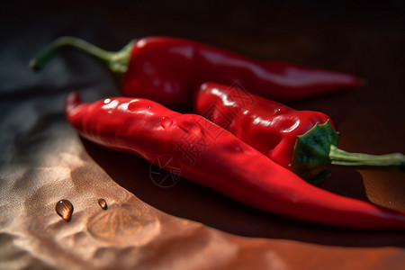 蔬菜红辣椒背景图片