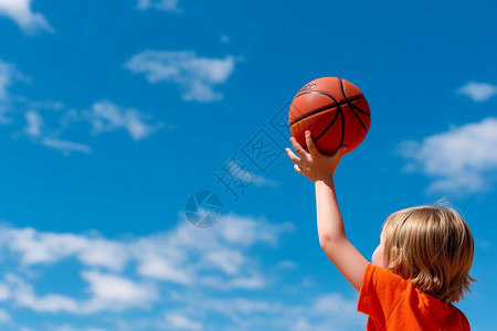 打篮球孩子打篮球的孩子们背景