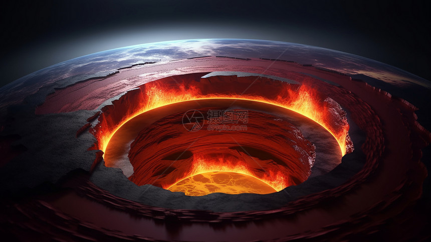 地球热量图片