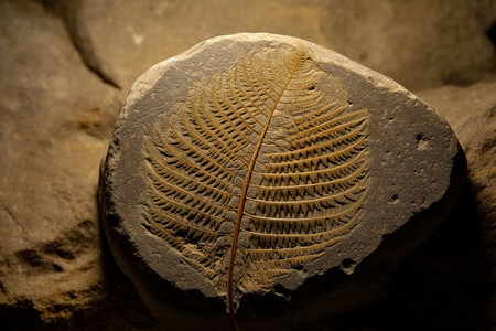 千年的化石背景图片