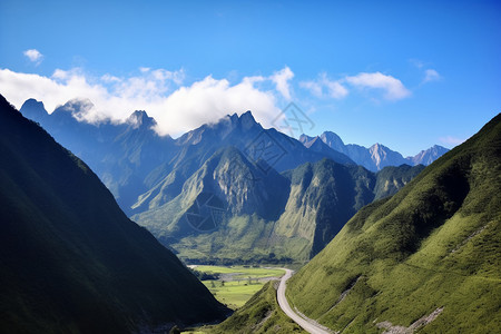 高山的景色图片