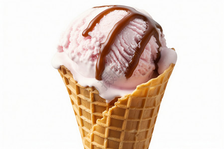 冰爽的冰淇淋背景图片