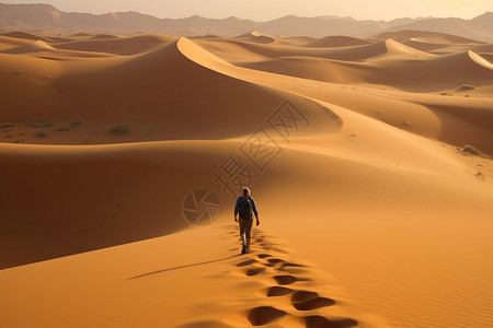 沙漠的风光图片