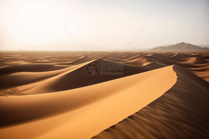 户外沙丘沙漠图片