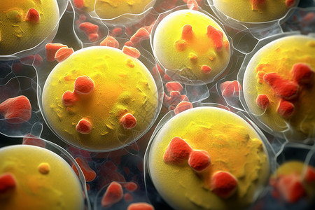 巨鹱微生物学线粒体细菌设计图片
