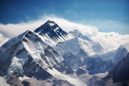 壮观的珠穆朗玛峰图片