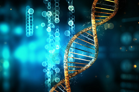 克隆工程的DNA链的概念图图片